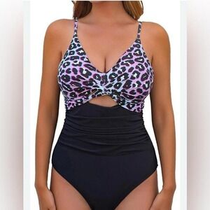COCOPEAR Sexy Cutout One Piece Swimsuit Medium‎